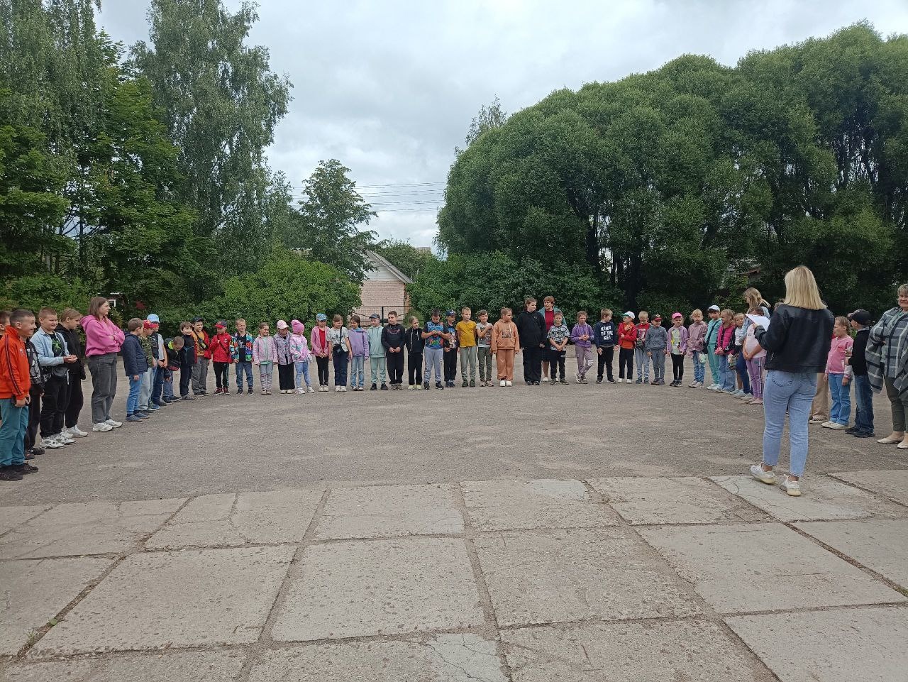 День закрытия нашей школьной площадки.